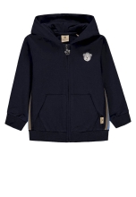 Jacket with a zipper for a boy (color dark blue) s.116, Bellybutton (29608)