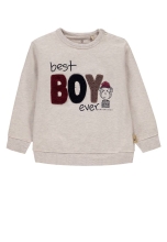 Sweatshirt for a boy Best boy (ecru) s.104, Bellybutton (30116)