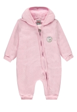 Childrens knitted jumpsuit on fleece (pink color) s.80, Kanz (68225)