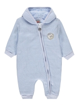 Childrens knitted jumpsuit on fleece (color blue) s.74, Kanz (68263)