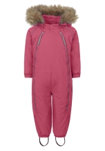 Зимний комбинезон для девочки (цвет розовый) р.74, Ticket (06609)