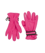 Перчатки флисовые для девочки (цвет розовый) р.7, Dolli (01413)
