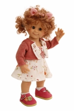 Dolls Annie doll, 25 cm red hair, Schildkrot Puppen (60590)