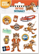 Lenny Hunter Kids Temporary Tattoo Set, Spiegelburg (18746)