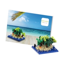 Открытка-конструктор Остров, Brixies (93952)