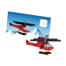 Открытка-конструктор Вертолет, Brixies (93969)