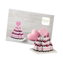 Открытка-конструктор Свадебный торт, Brixies (94089)