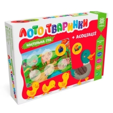 Игра Лото животные+ассоциации, Ранок (435574)