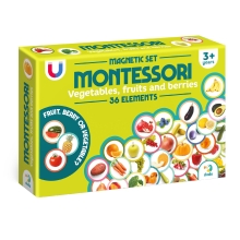 Montessori Magnetic Set Vegetables, Fruits and Berries, Dodo Toys (200272)