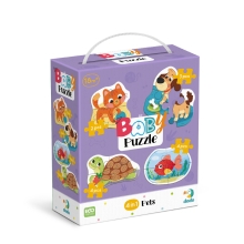 Пазл 4 в 1 Baby puzzle. Домашние животные», Dodo Toys (300688)