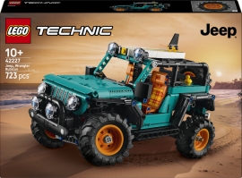 Конструктор LEGO Позашляховик Jeep® Wrangler Rubicon, Lego (42227)