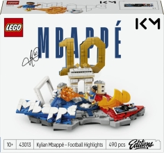 Конструктор LEGO Кіліан Мбаппе — найкращі моменти футбольних матчів (43013)