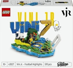 Конструктор LEGO Вінісіус Жуніор — найкращі моменти футбольних матчів (43027)