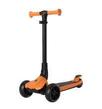 Дитячий 3-колісний самокат LAMBORGHINI з регулюванням висоти, помаранчевий (06519)