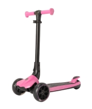 Дитячий 3-колісний самокат LAMBORGHINI з регулюванням висоти, рожевий (06526)