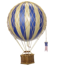 Декор Воздушный шар синяя полоска (средняя),Authentic Models (27992)