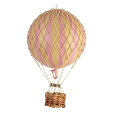 Декор Воздушный шар розовая полоска (маленькая),Authentic Models (77423)