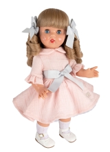 Dolls Doll in a pink dress, 50 cm, Mariquita Perez (05495)
