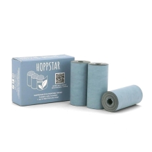 Paper for thermal photo printing in a roll, 3 pcs., light blue, Hoppstar (24380)