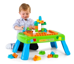 Game center with blocks, 20 pieces Molto (44802)