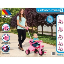 Tricycle TRIKE II, pink Molto (62189)