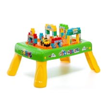 Game center with blocks, 24 pcs and 1 Molto machine (04827)