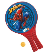 Set of rackets with ball SPIDERMAN, Mondo (15005)