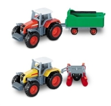 Car model Tractor with trailer 1:72 (assortment), Mondo (61005)