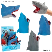 Dino World Handpuppet Shark UNDERWATER, Depesche (48400)