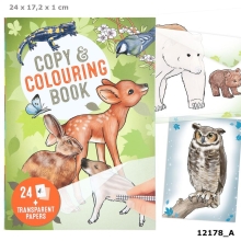 Wildlife Copy & Colouring Book, Depesche (412178)