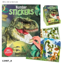 Dino World Number Sticker, Depesche (412487)
