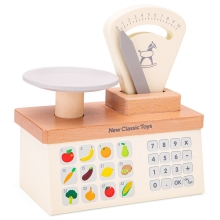 Toy wooden scales, New Classic Toys (10661)