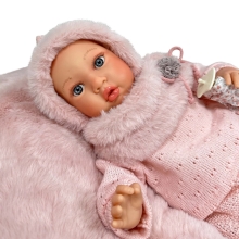 Doll small Susette Reborn in a box, 40 cm, Nines d`Onil (0235)