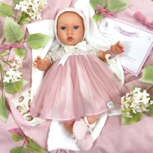 Doll Susette Premium Reborn in a box, 48cm, Nines d`Onil (0243)