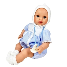 Doll Alex in blue clothes, 40 cm, Nines d`Onil (3840)