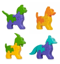 Пазл Игрушка развивающая: 3D пазлы - Животные (4шт.) - 32 эл. (93558)