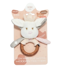 Брязкальця Іграшка - брязкальце з деревяним гризунцем ельфік Айлі, ELFIKI (04852)