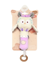 Игрушка - погремушка сова Miя, ELFIKI (05507)