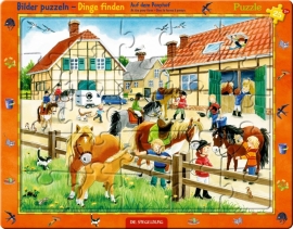 Puzzle Farm Puzzles (25pcs),Spiegelburg (81152)