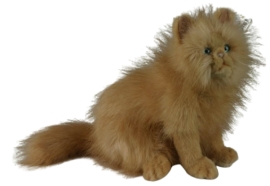 Мягкая игрушка Рыжий кот, высота 27см, Hansa (42239)