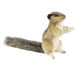 Мягкая игрушка Сибирский бурундук, 15 см, Hansa (48323)