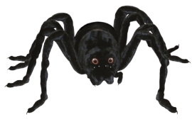 Мягкая игрушка Черный паук, длина 130 см, Hansa (53228)