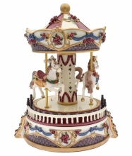 Декор Карусель с музыкой (фиолетовая),Trediser (42689)