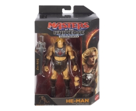 He-Man figure from the Chronicles of the First series based on the movie Masters of the Universe, Mattel (JKJ26)