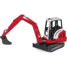 Toy car. Mini excavator Schaeff HR16, Bruder (24321)