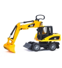 Toy car. Wheeled excavator Cat, Bruder (24451)