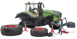 Набор игрушечный Трактор Fendt 1050 Vario с фигуркой и аксессуарами для ремонта, Bruder (40413)