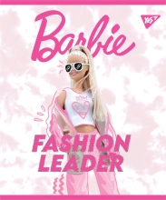 Зошит для записів А5/18 кл. Barbie мат. ВДЛ+глітер, YES (81111)