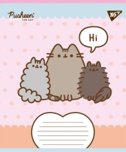 А5/12 лін. Pusheen Weekend, зошит учнівський шкільний, YES (92063)