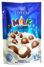 Шоколадні цукерки з вершковою начинкою, 60г, Joyco (96550)